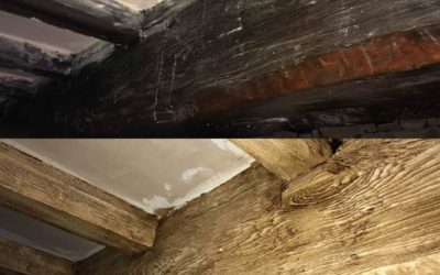 Black to Antique Oak