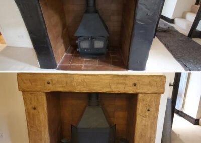 From Black to an Antique Oak