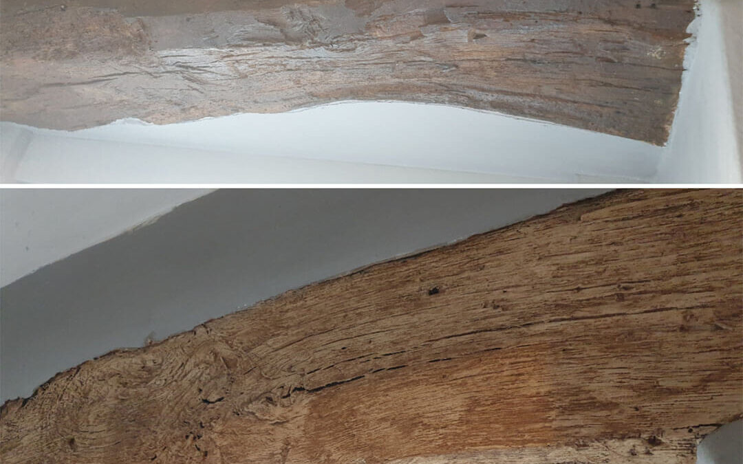From Dark Brown (Mahogany) to an Antique Oak