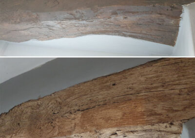 Beam Renovation to an Antique Oak