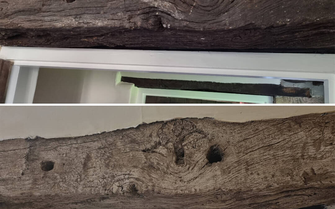 Dark Brown to an Antique Oak Finish